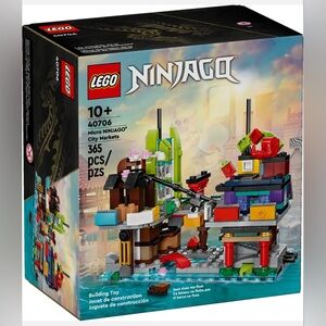 LEGO Micro NINJAGO City Markets 40706 NEW in Sealed Box